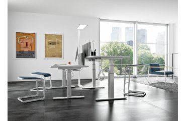 High stool Taglio - white base 