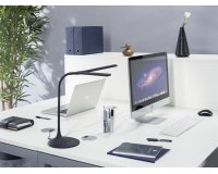 Lampada da tavolo Alba LEDTWIN N nero 6 w