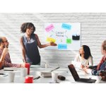 Feuille électrostatique repositionnable effaçable Magic-Chart Legamaster 90 x 120 cm - 15 feuilles blanches