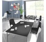 Table restauration rectangulaire L 120 x P 80 cm - Klass