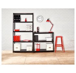 Estantería industrial Concepto - baldas métalicas sin bordes