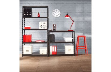 Concepto office shelves - Metal shelves without edges