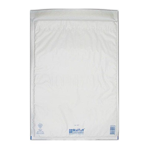 Sobres de polietileno blanco con burbujas de aire 350 x 470 mm JoviMail EcoBulle - Caja de 75