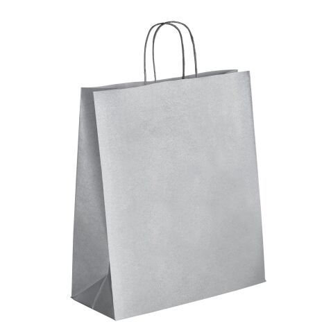 Bolsa de papel kraft asas trenzadas 40 x 35 x 14 cm - Caja de 50