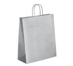 Sacs boutique kraft poignées torsadées 40 x 35 x 14 cm - 50 sacs