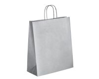 Bolsa de papel kraft asas trenzadas 40 x 35 x 14 cm - Caja de 50