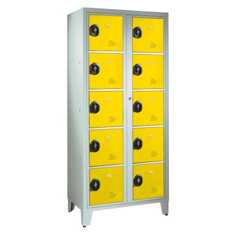 Kleerkast voor bezoekers 2 kolommen H 207 cm