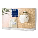 Karton mit 42 Rollen Toilettenpapier Tork Confort