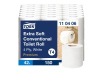 Pack 42 toilet paper rolls Tork Confort