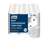Karton 42 rollen papiertoilet Tork Confort - 153 vellen per rol