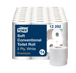 Karton 42 rollen papiertoilet Tork Confort - 153 vellen per rol