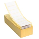 Self adhesive lables 89 x 36 mm white - Box of 4000