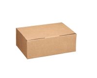 Caja postal kraft natural canal simple Alt. 13 x An 22 x Fon. 35 cm