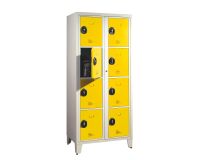 Vestiaire Tendance - 2 colonnes/8 cases monobloc