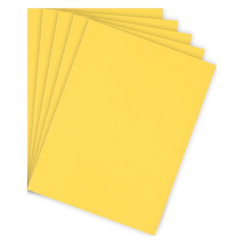 Paquete de Subcarpetas de cartulina 210 g A4 Bruneau Paquete de 100 Amarillo