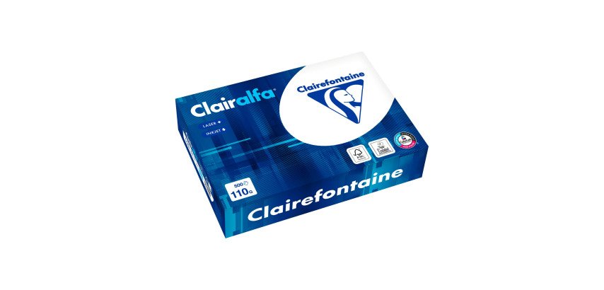 Paper A4 white 110 g Clairefontaine Clairalfa - Ream of 500 sheets