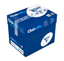 Papel blanco A4 80 g Clairefontaine Clairalfa - paquete de 500 hojas