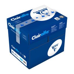 Papel blanco A4 80 g Clairefontaine Clairalfa - paquete de 500 hojas
