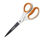 Ciseaux droitiers bouts pointus Fiskars 21 cm bicolores