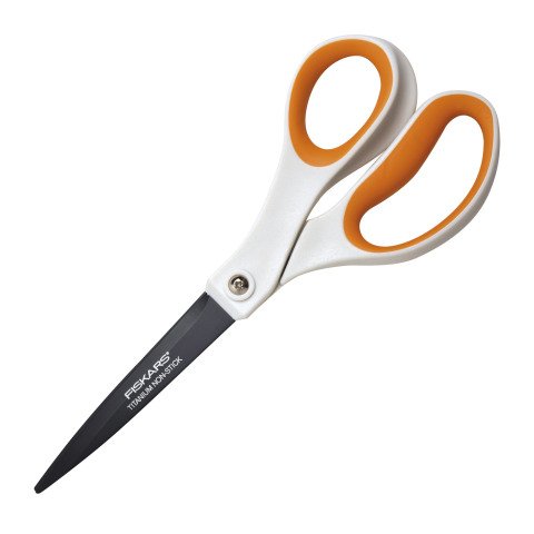 Tijeras para diestros punta afilada Fiskars 21 cm