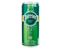 Agua con gas Perrier lata 33 cl - caja de 24