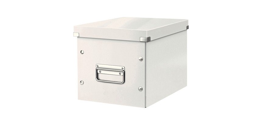 Caja de almacenamiento de cartón Leitz Click & Store Wow Cube Formato M color