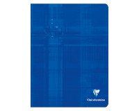 Cahier piqué Clairefontaine Metric - 17 x 22 cm - grands carreaux - 96 pages