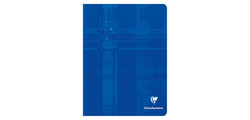 Cahier piqué Clairefontaine Metric - 17 x 22 cm - grands carreaux - 96 pages