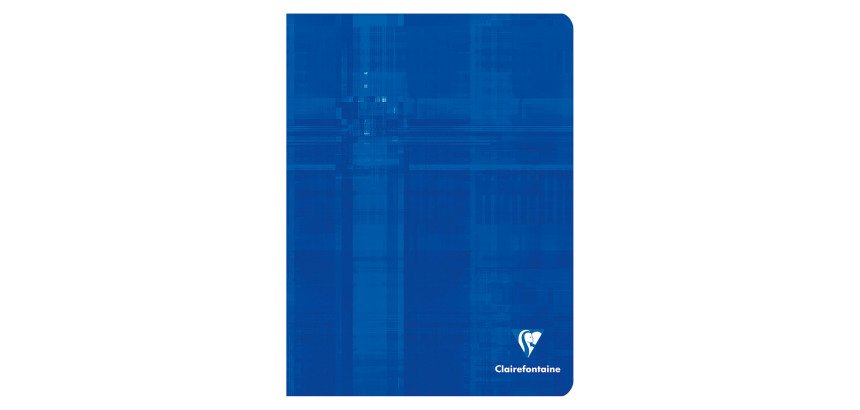 Cahier piqué Clairefontaine Metric - 17 x 22 cm - grands carreaux - 96 pages