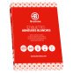 Etiquetas blancas de direcciones 105 x 35 mm Bruneau - Caja de 200 hojas