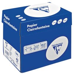 Paper A4 white 80 g Clairefontaine - Box of 2500 sheets