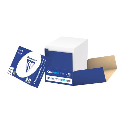 Papier A4 weiß 80 g Clairefontaine - Box von 2500 Blatt