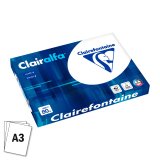 Ramette papier Clairefontaine Clairalfa A3 80 g - 500 feuilles - blanc