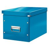 Klassifizierungsbox Karton Leitz Click & Store Wow Cube Format L blau