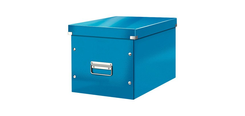 Boîte de rangement carton Leitz Click & Store Wow Cube Format L couleur