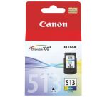 Cartouche Canon CL-513 3 couleurs pour imprimante jet d'encre