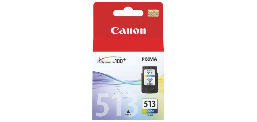 Cartouche Canon CL-513 3 couleurs pour imprimante jet d'encre