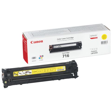 Tóner Canon EP716 C/716 M / CRG716 Y. amarillo