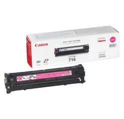 Canon EP716 tóners originales separados (cian, magenta, o amarillo) de capacidad estándar (1550 páginas)