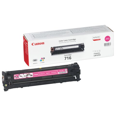 Tóner Canon EP716 C/716 M / CRG716 Y. magenta