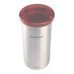 Tin for Senseo pods, red