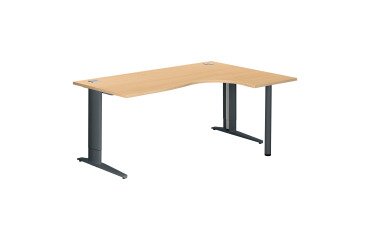 Mesa compacta Excellens patas regulables Metal Plus