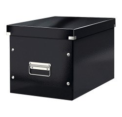 Caja de almacenamiento de cartón Leitz Click & Store Wow Cube Formato L color