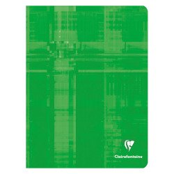 Heft Clairefontaine 96 Seiten 17 x 22 cm kariert 5x5 sortierte Farben