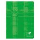 Heft Clairefontaine 96 Seiten 17 x 22 cm kariert 5x5 sortierte Farben