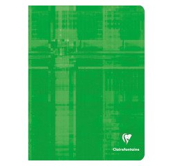 Heft Clairefontaine 96 Seiten 17 x 22 cm kariert 5x5 sortierte Farben