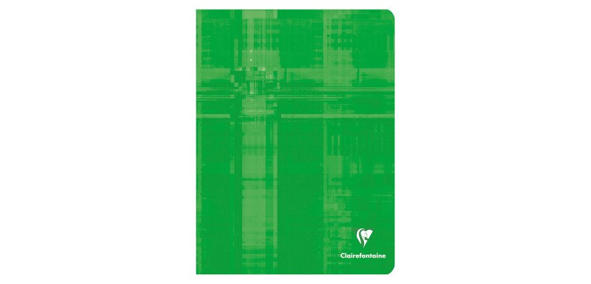 Heft Clairefontaine 96 Seiten 17 x 22 cm kariert 5x5 sortierte Farben