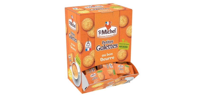 Mini galettes St Michel tout au beurre - Boîte de 200