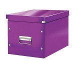 Boîte de rangement carton Leitz Click & Store Wow Cube Format L couleur