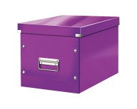 Boîte de rangement carton Leitz Click & Store Wow Cube Format L couleur